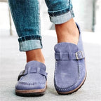Women's Casual Loafers with Rounded Toe and Flexible Sole