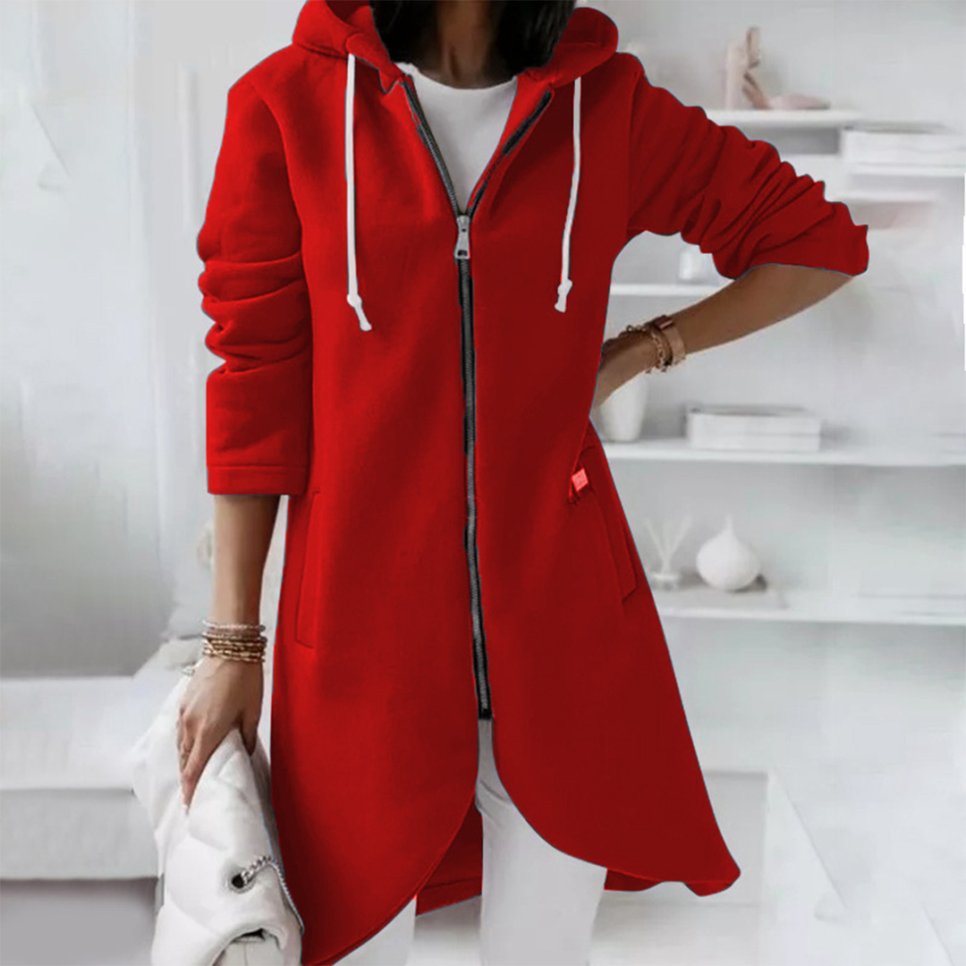 Women's Plush Long Sleeve Cardigan – Relaxed Cold Weather Cardigan