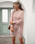 Women's Oversized Long Sweater – Long Sleeve Winter Sweater