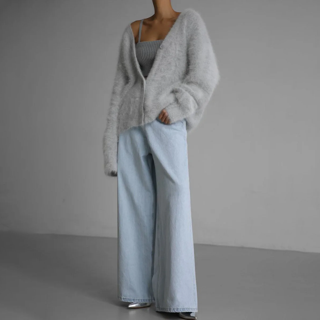Women's Couture Style Cardigan – Structured Statement Cardigan