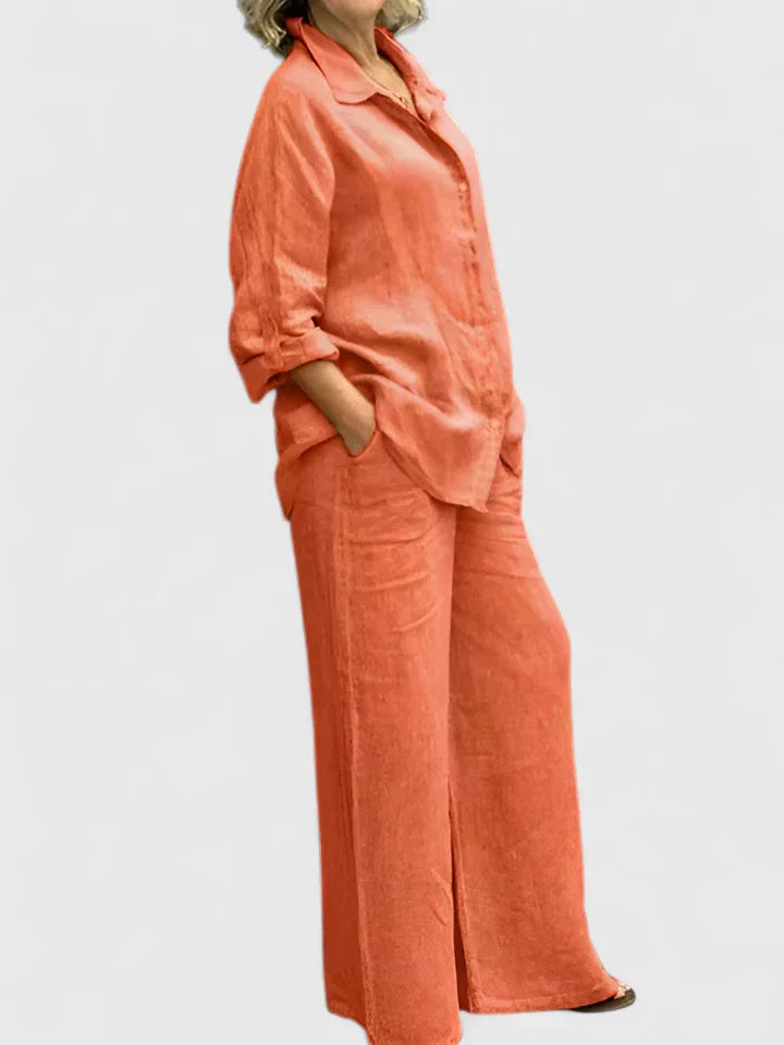 Women's Relaxed Lounge Set – Casual Two-Piece Set – Lennox