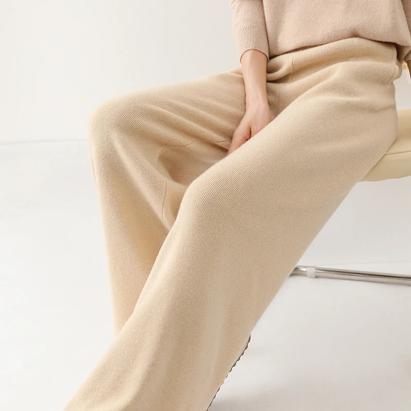 Women's Knit Pants – Relaxed Lounge Pants