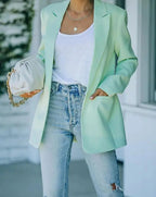 Women's Oversized Blazer – Tailored Casual Blazer – Brielle