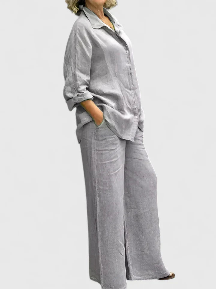 Women's Relaxed Lounge Set – Casual Two-Piece Set – Lennox
