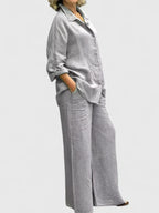 Women's Relaxed Lounge Set – Casual Two-Piece Set – Lennox
