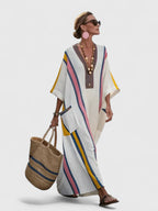 Women's Elegant Maxi Dress – Flowing Occasion Dress – Kyvanna