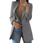 Women's Pocket Blazer – Casual Office Blazer – Evelyn