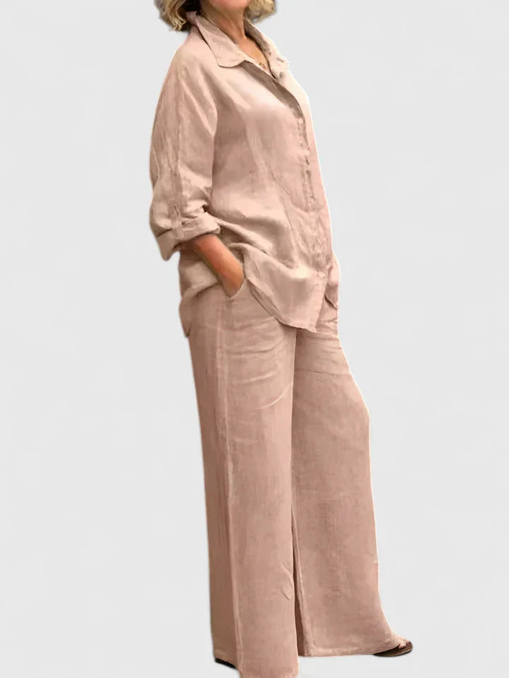 Women's Relaxed Lounge Set – Casual Two-Piece Set – Lennox