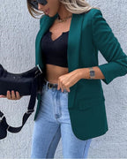 Women's Office Blazer – Casual Work Blazer – Natalie
