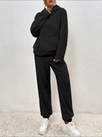 Women's Hooded Teddy Set – Plush Fleece Lounge Suit