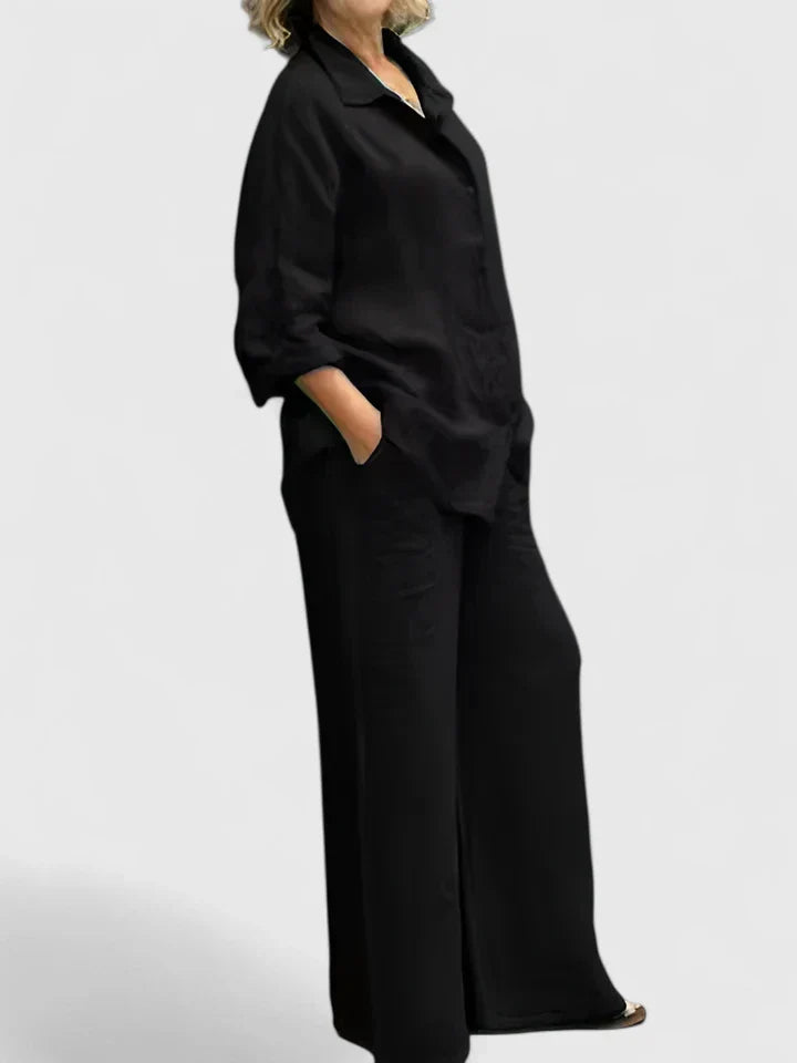 Women's Relaxed Lounge Set – Casual Two-Piece Set – Lennox