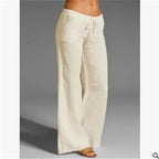 Women's Casual Linen Pants – Relaxed Summer Pants