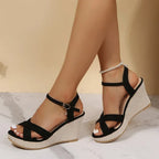 Women's Wedge Sandals – Orthopedic Comfort Sandals – Lisa