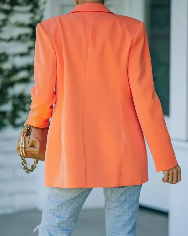 Women's Oversized Blazer – Tailored Casual Blazer – Brielle