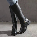 Women's Ankle Boots – Orthopedic Faux Leather Boots – Maureen