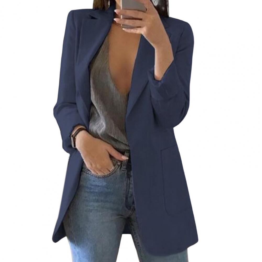 Women's Pocket Blazer – Casual Office Blazer – Evelyn