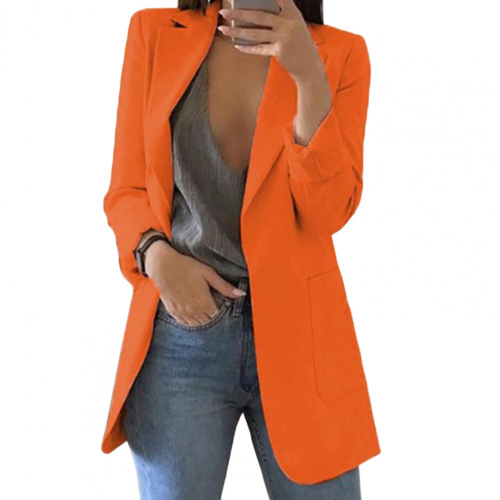 Women's Pocket Blazer – Casual Office Blazer – Evelyn