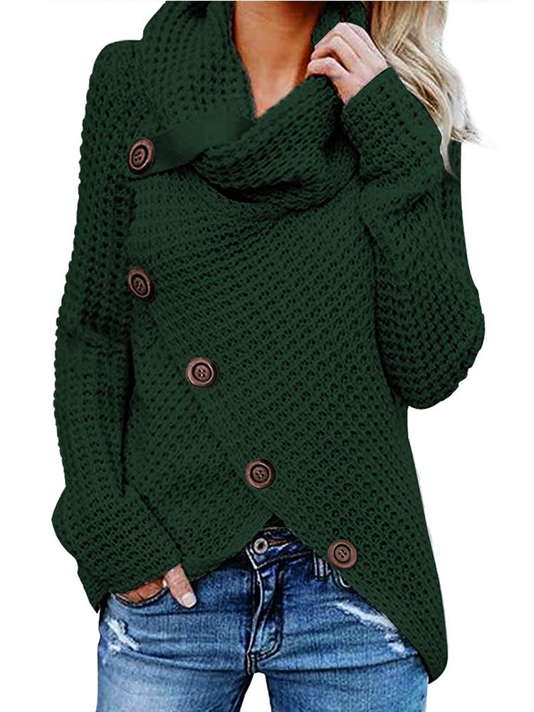 Women's Relaxed Long Sleeve Cardigan – Cozy Everyday Layering Cardigan