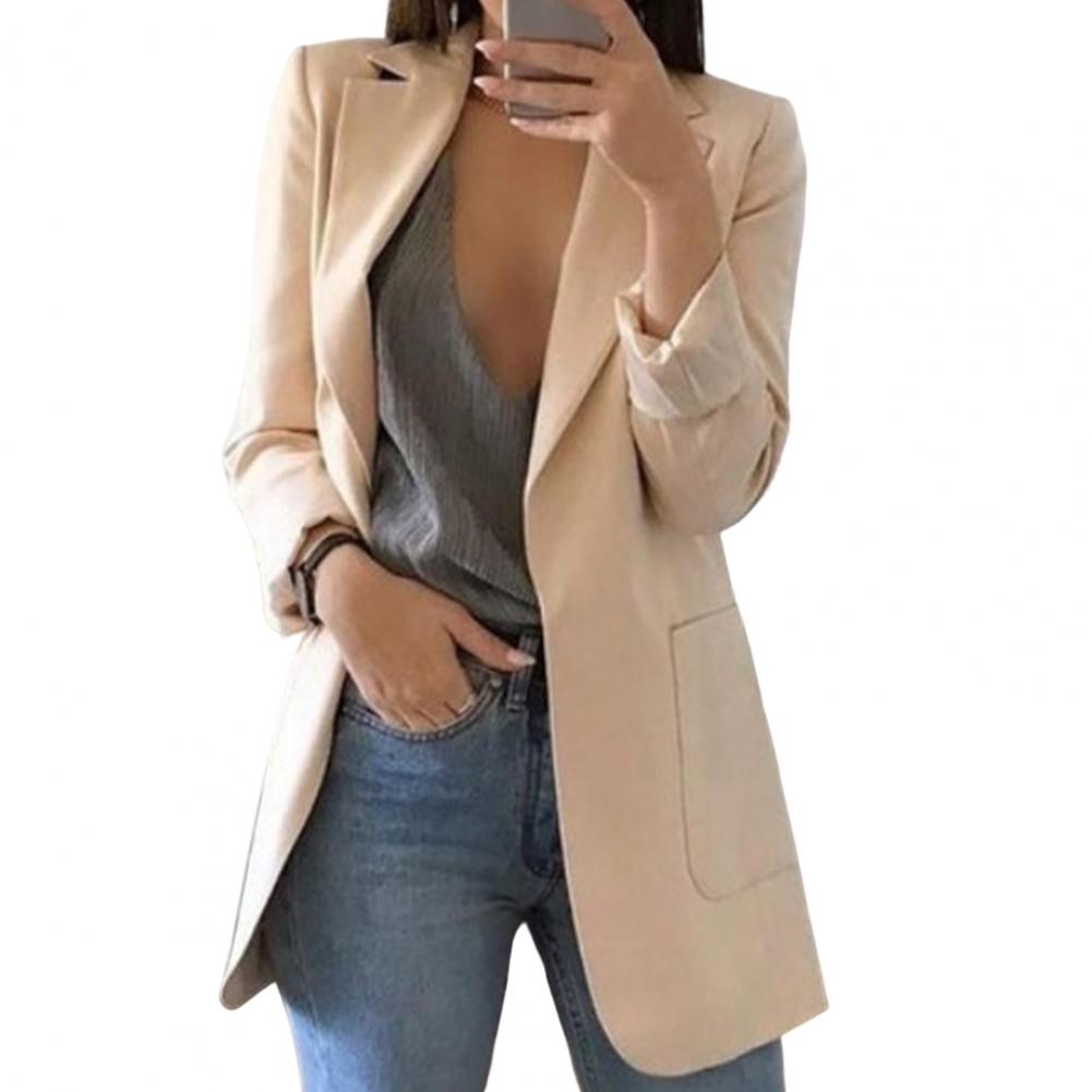 Women's Pocket Blazer – Casual Office Blazer – Evelyn