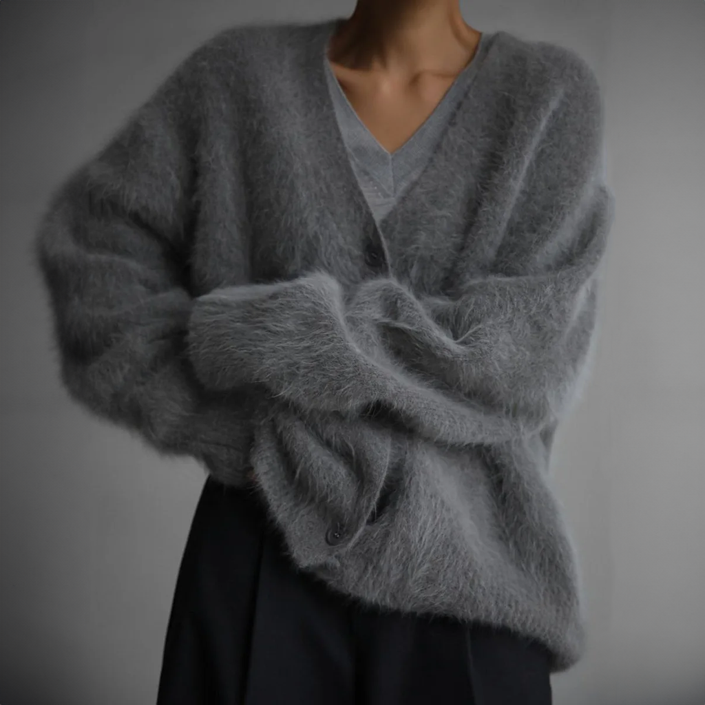 Women's Couture Style Cardigan – Structured Statement Cardigan