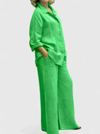 Women's Relaxed Lounge Set – Casual Two-Piece Set – Lennox