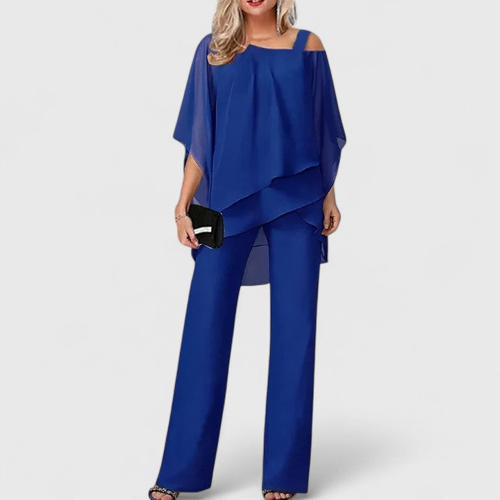Women's Wide Leg Set – Elegant Matching Set – Everly