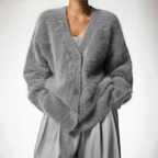 Women's Couture Style Cardigan – Structured Statement Cardigan