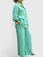 Women's Relaxed Lounge Set – Casual Two-Piece Set – Lennox