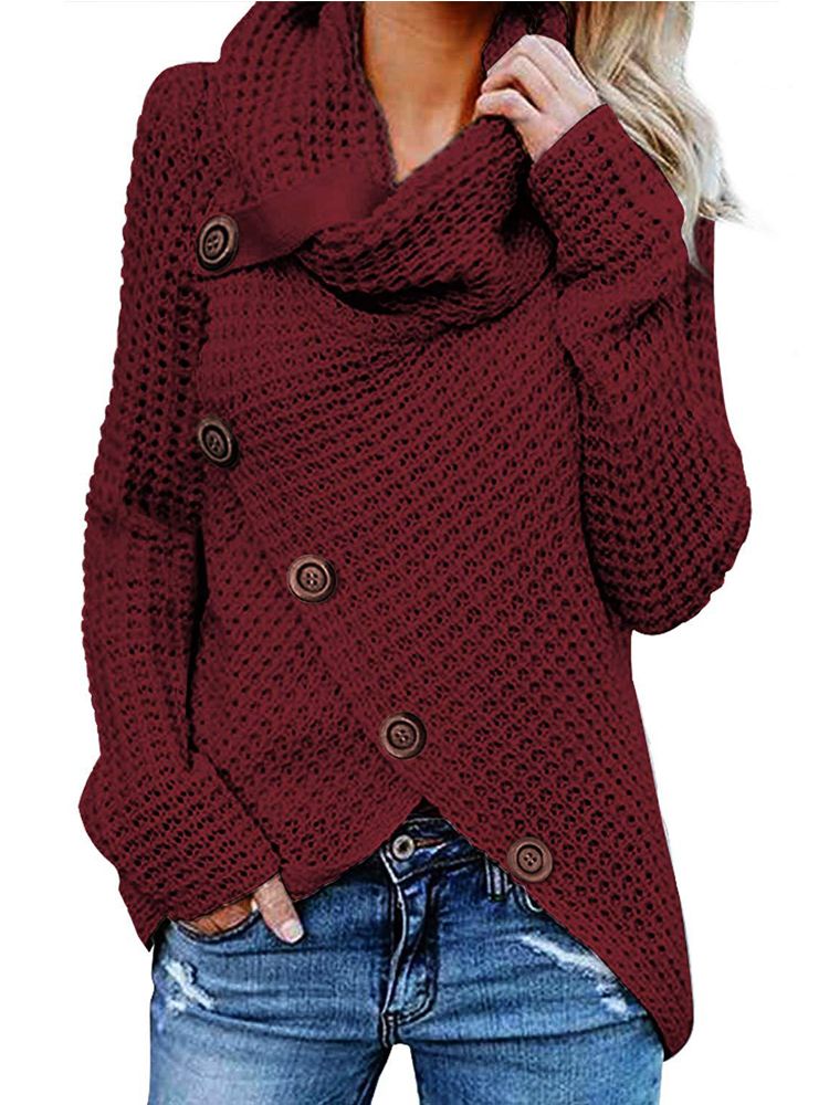 Women's Relaxed Long Sleeve Cardigan – Cozy Everyday Layering Cardigan
