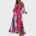Women's Colorful Maxi Dress – Casual Summer Dress – Isla