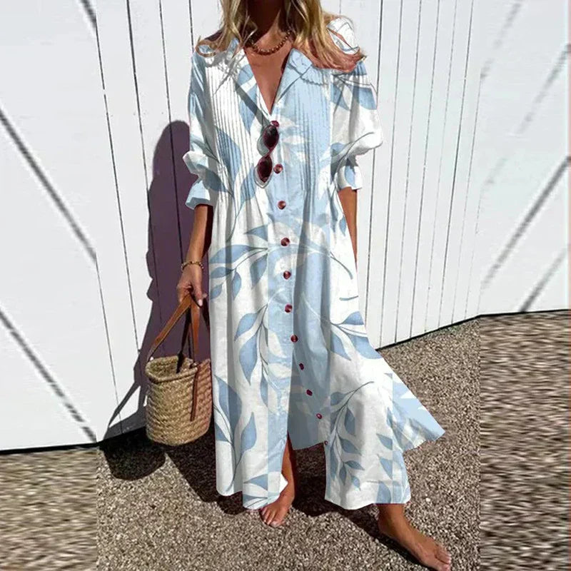 Aurora | Flowing Evening Maxi Dress