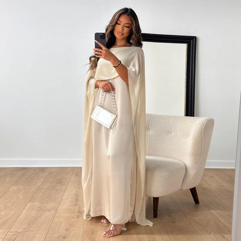 Women's Relaxed Flowy Evening Dress – Formal Party Occasion Dress