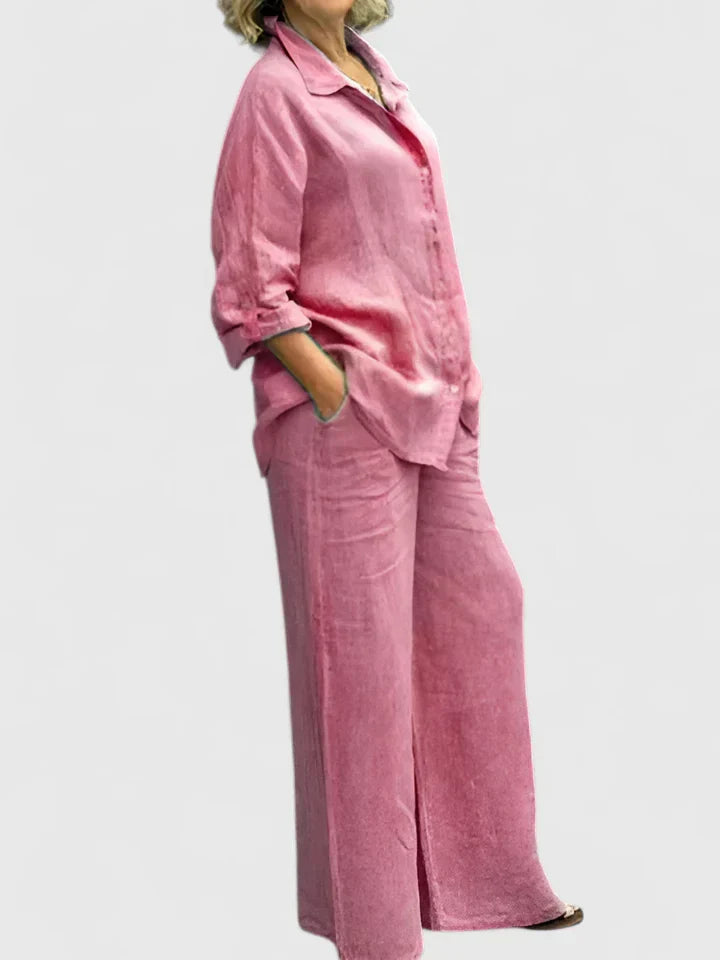 Women's Relaxed Lounge Set – Casual Two-Piece Set – Lennox