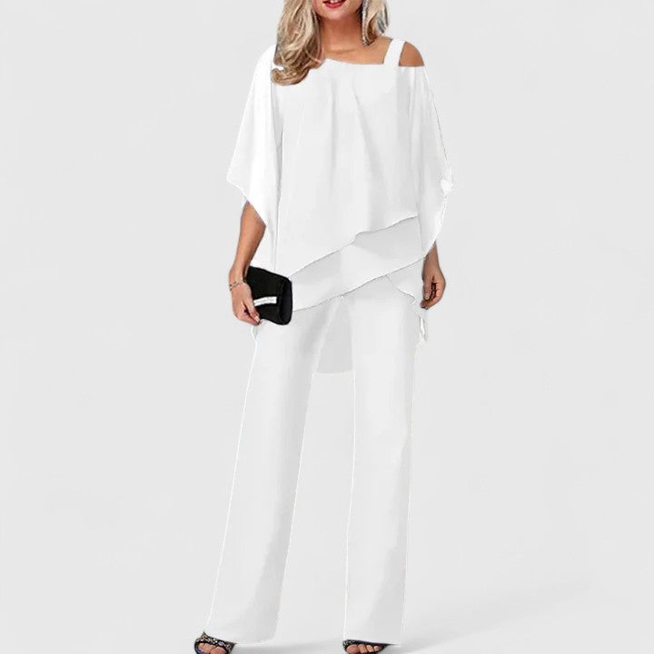 Women's Wide Leg Set – Elegant Matching Set – Everly