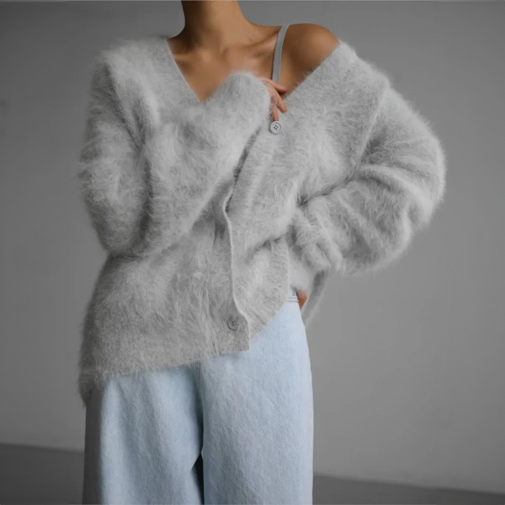 Women's Couture Style Cardigan – Structured Statement Cardigan