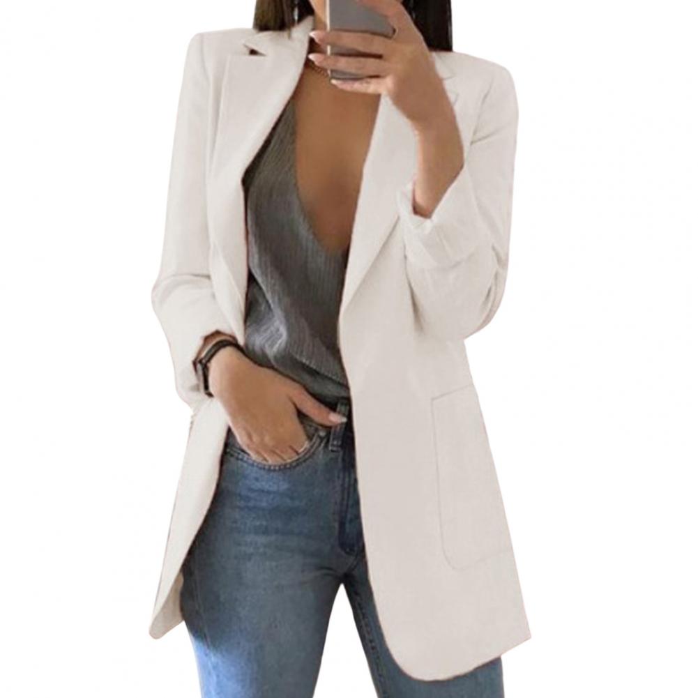 Women's Pocket Blazer – Casual Office Blazer – Evelyn