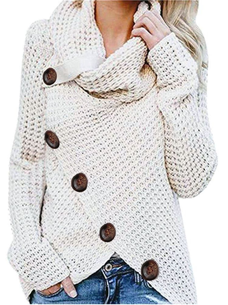 Women's Relaxed Long Sleeve Cardigan – Cozy Everyday Layering Cardigan