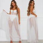 Women's Retro Vintage Festival Dress – Flowy Party Occasion Dress