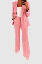 Women's Tailored Blazer Set – Office Pants Set – Delaney