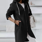 Women's Plush Long Sleeve Cardigan – Relaxed Cold Weather Cardigan