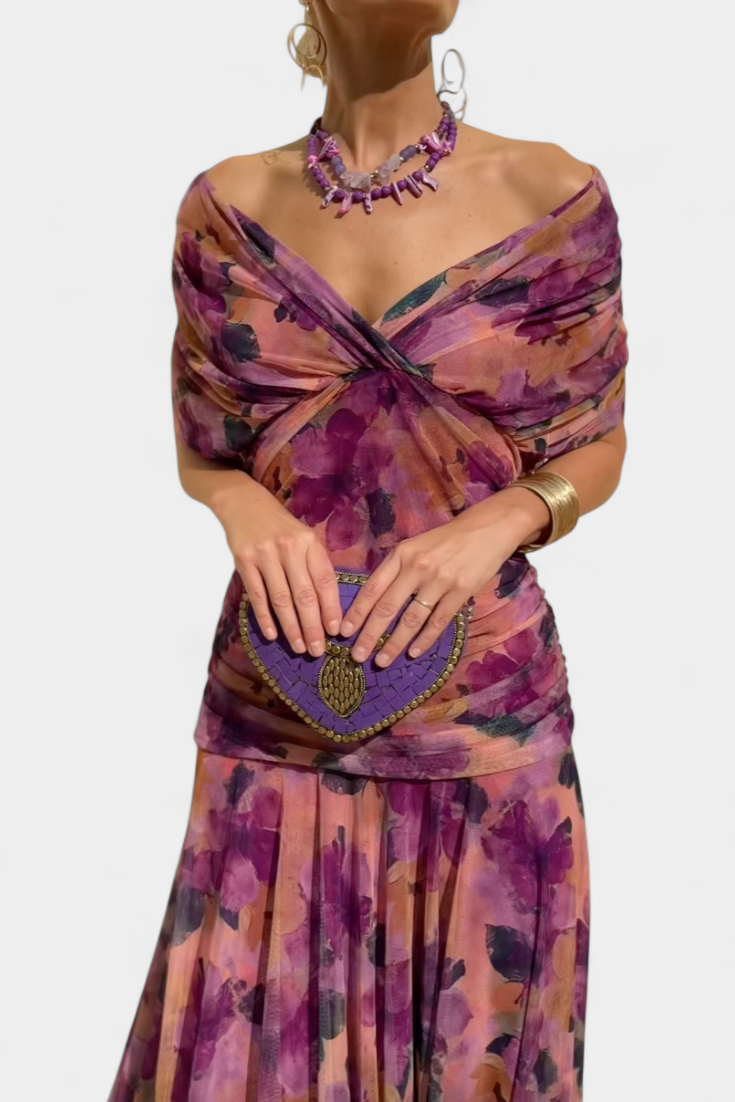 Seraphina | Elegant Floral Maxi Dress