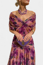 Women's Floral Maxi Dress – Elegant Occasion Dress – Seraphina