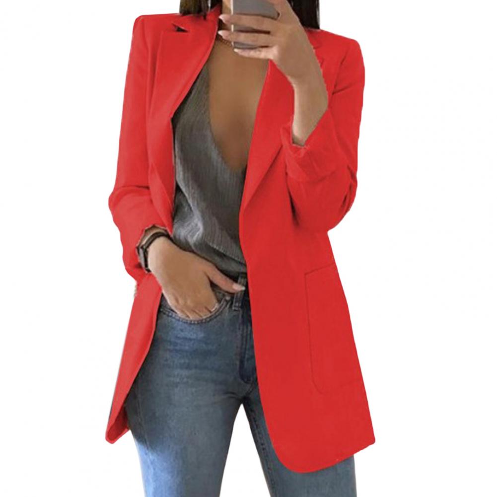 Women's Pocket Blazer – Casual Office Blazer – Evelyn