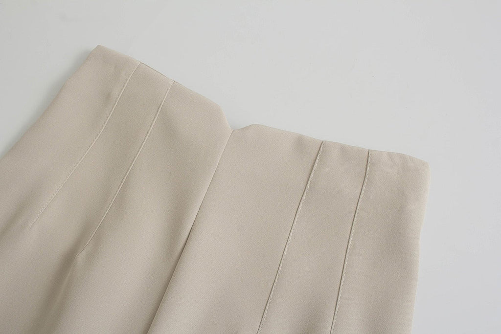 Women's Wrinkle Resistant Trousers – Tailored Straight Leg Dress Pants