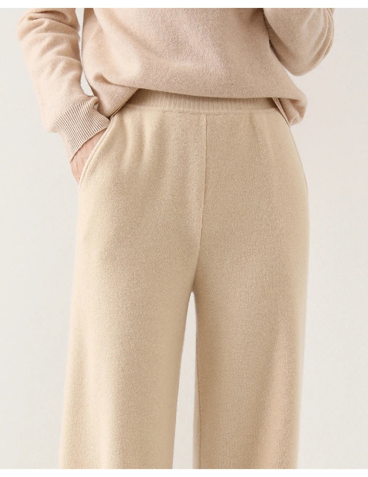 Women's Knit Pants – Relaxed Lounge Pants
