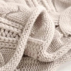 Women's Winter Knit Sweater – Cozy Long Sleeve Pullover