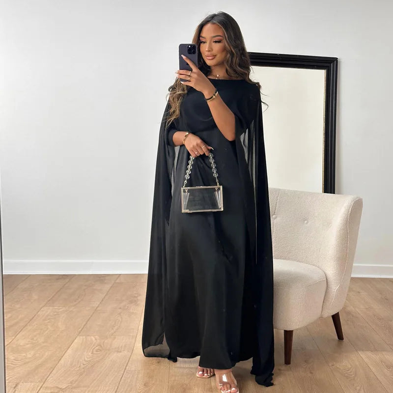 Women's Relaxed Flowy Evening Dress – Formal Party Occasion Dress