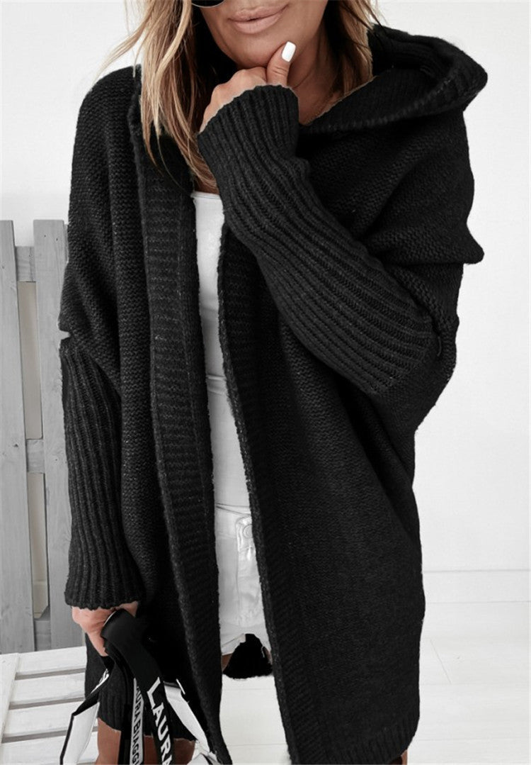 Women's Relaxed Sleeve Cardigan – Oversized Longline Cardigan