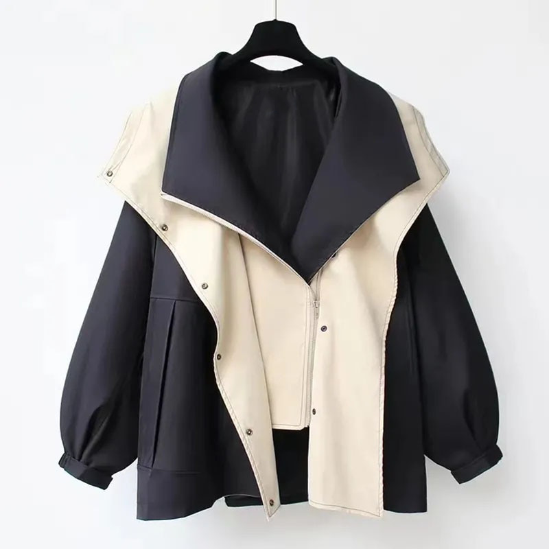Women's Lightweight Hooded Jacket – Longline Transitional Coat