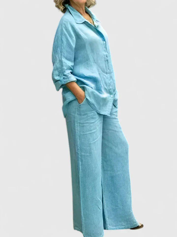 Women's Relaxed Lounge Set – Casual Two-Piece Set – Lennox